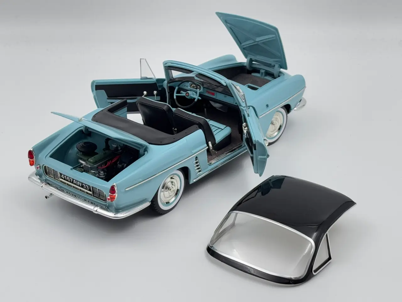 Billede 4 - 1959 Renault Floride Cabriolet - 1:18 Sjælden