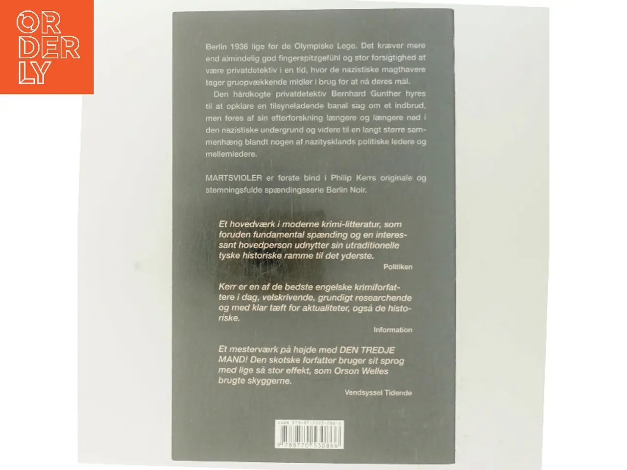 Billede 3 - Martsvioler af Philip Kerr (Bog)