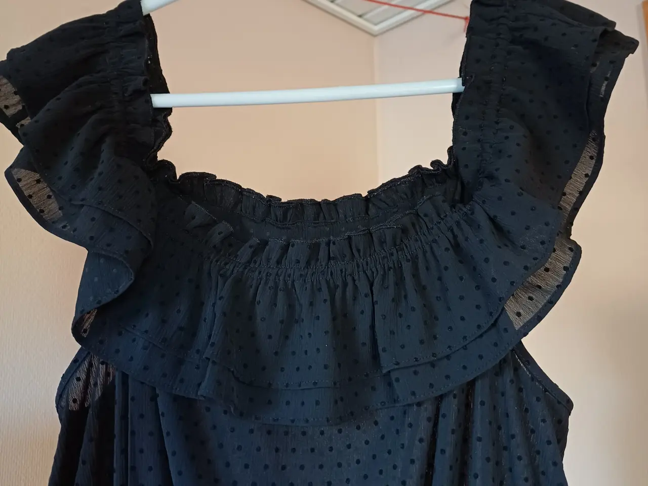 Billede 2 - Sommerkjole sort XXL