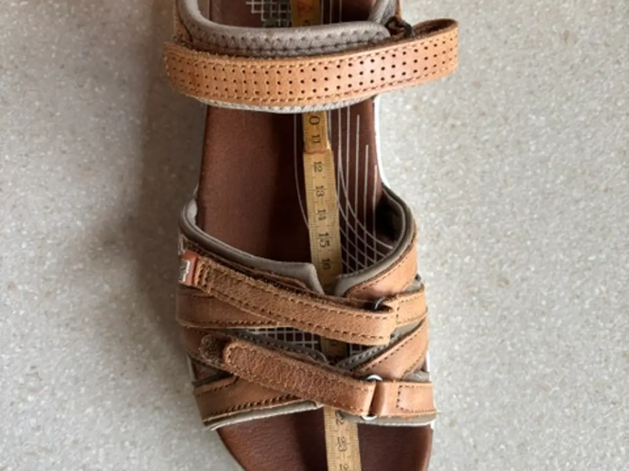 Billede 7 - Green Comfort sandaler i naturfarvet skind.