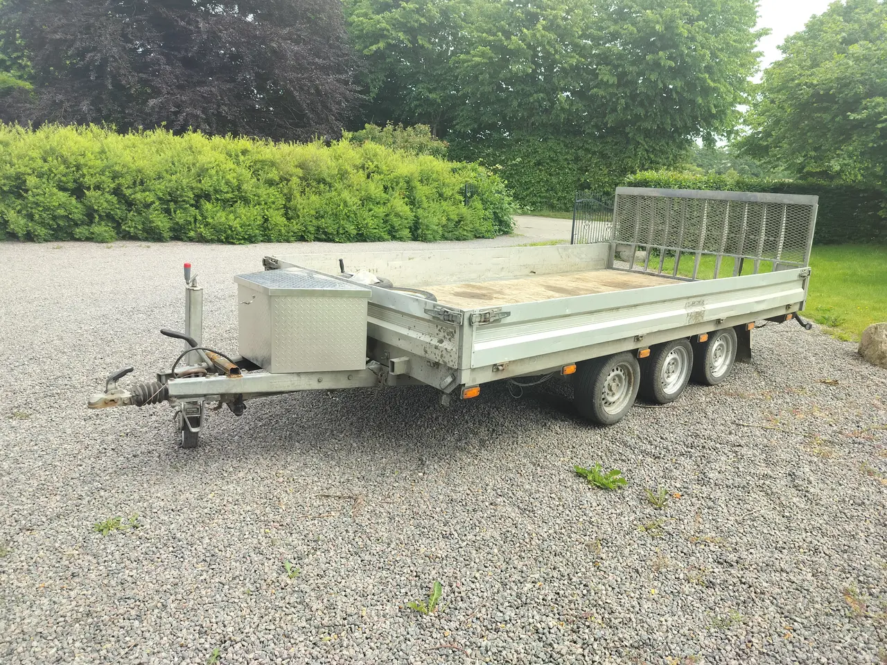 Billede 2 - Billig Udlejning af auto/maskin trailer.