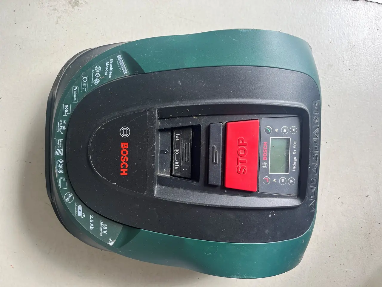 Billede 1 - Bosch Indigo S+ 500 robot plæneklipper