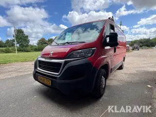 Varebil Peugeot Boxer Van BLUEHDI 120 HK L2H1