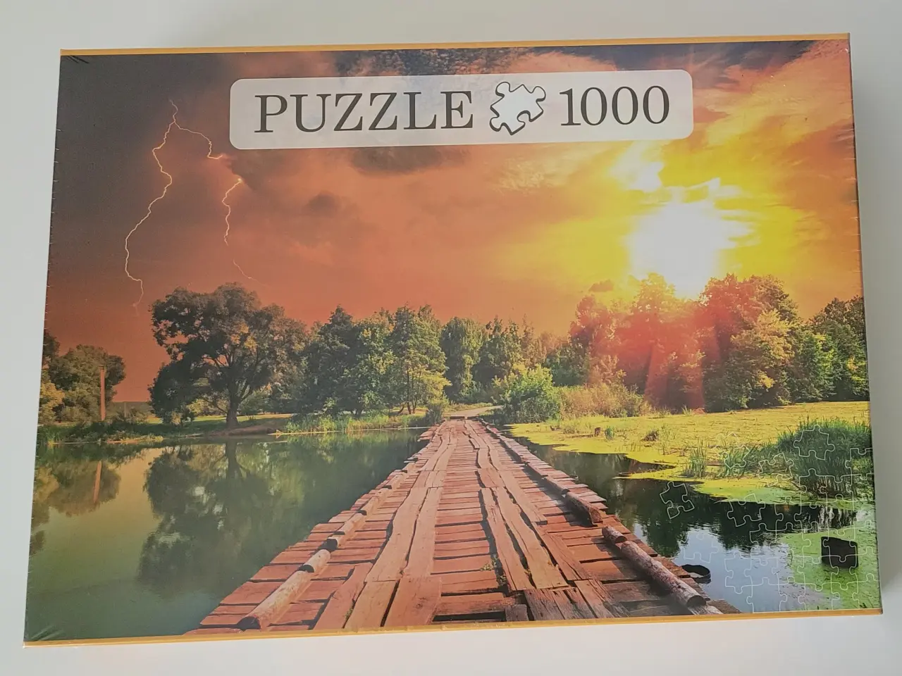 Billede 1 - Puslespil 1000 brikker