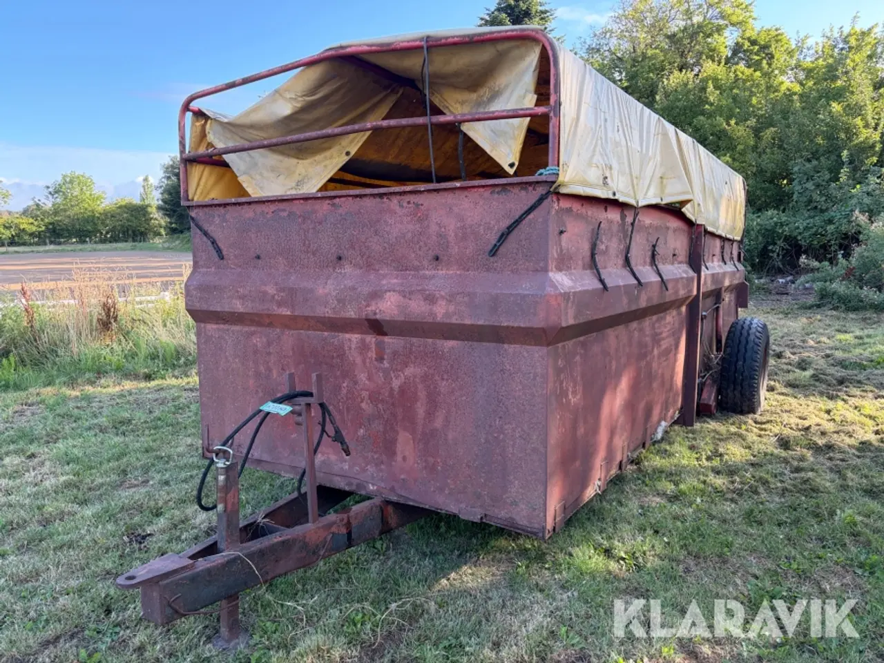 Billede 1 - Kreaturvogn 5 meter