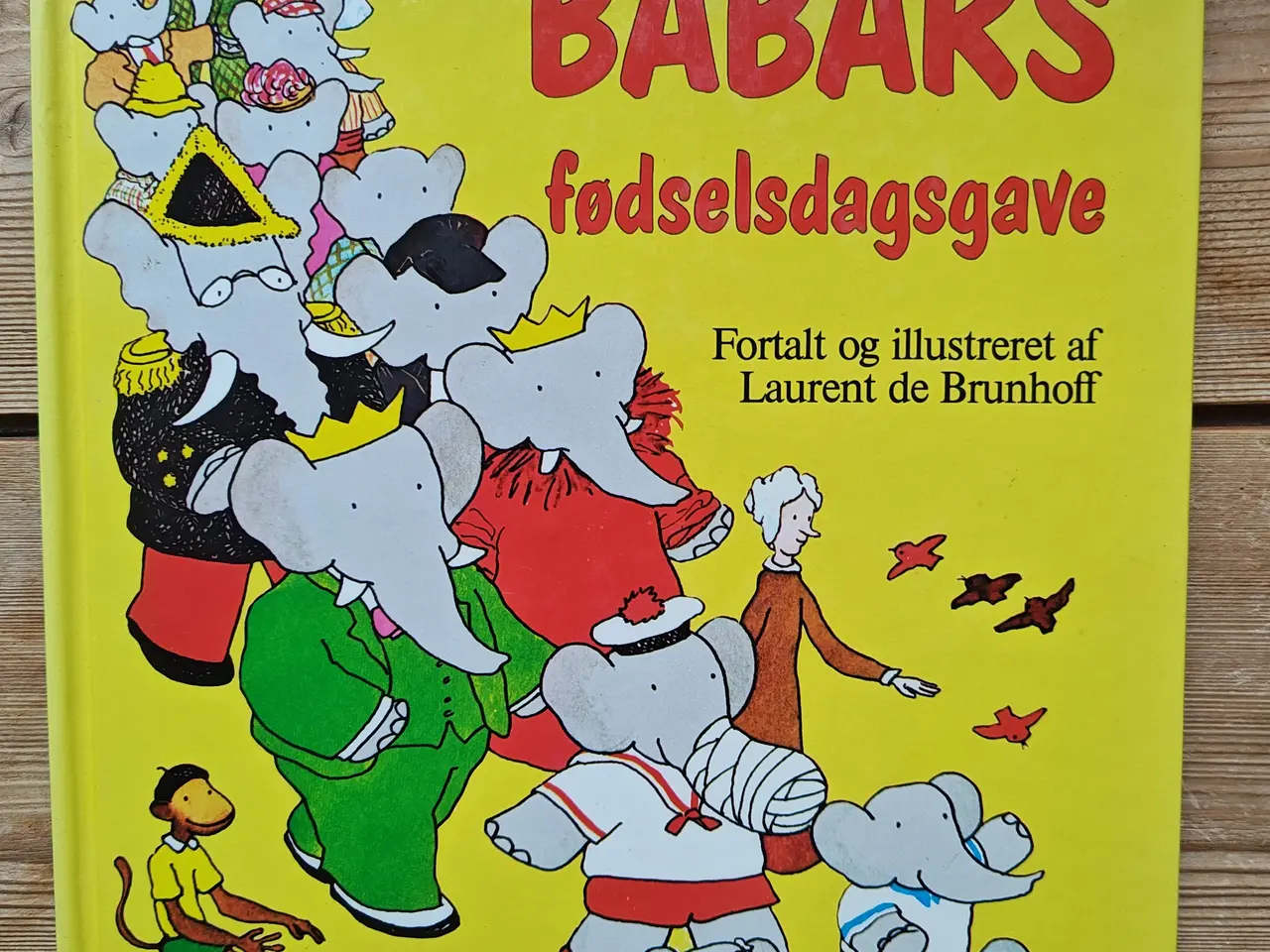 Billede 1 - Babars fødselsdagsgave BOG - Kong Babar