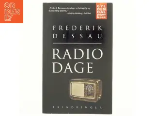 Radiodage af Frederik Dessau (Bog)