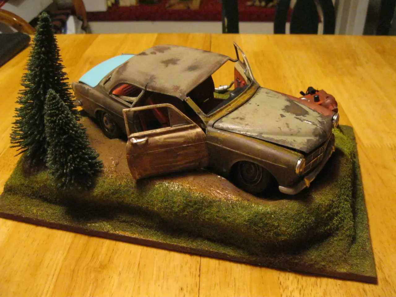 Billede 1 - Volvo amazon, diorama 1-18