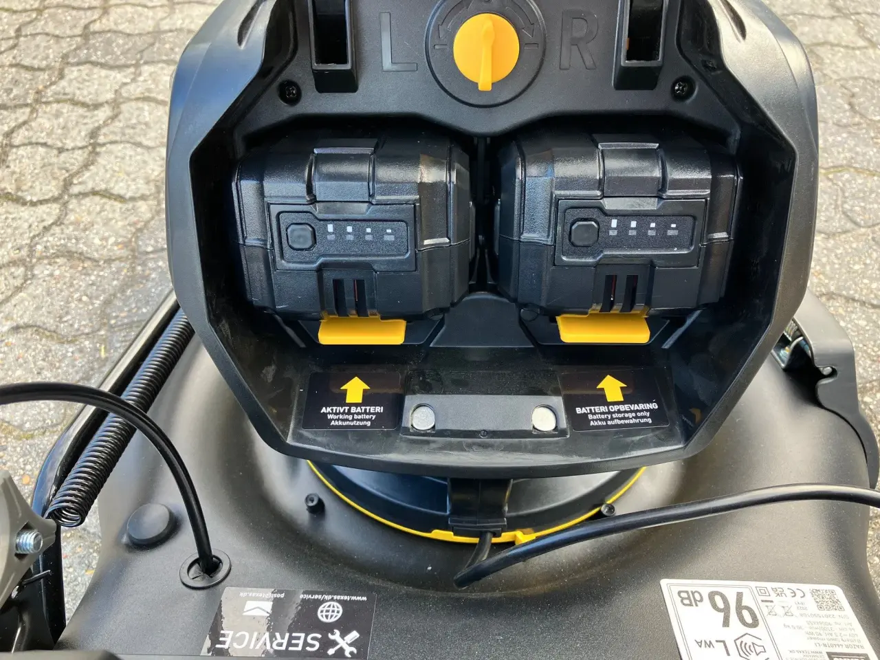 Billede 5 - TEXAS 4640TR-LI, batteri og fremdrift