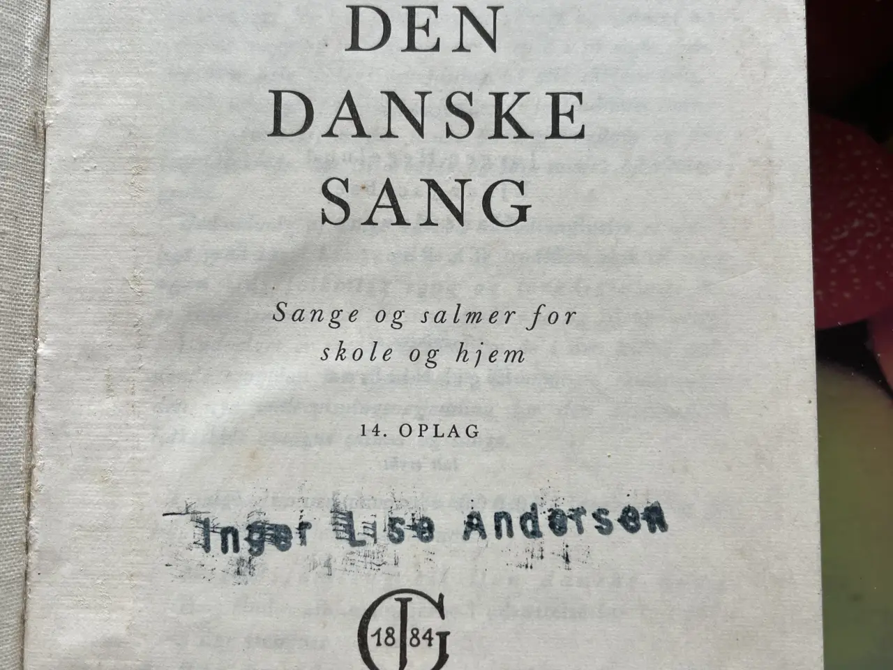 Billede 2 - Den danske Sang 1960. Giv bud.