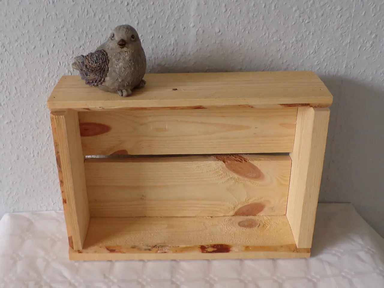 Billede 1 - Bakke i genbrugstræ 25 x 35 cm