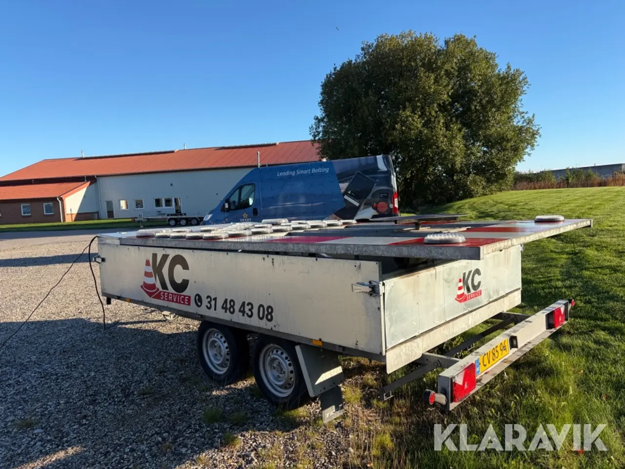 Billede 7 - Skiltevogn Tiki CP350-DRB/Traffic