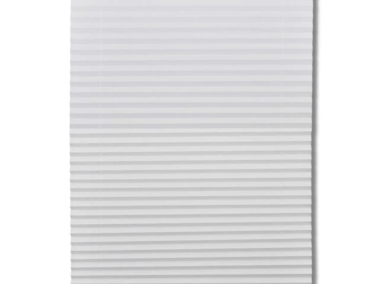 Billede 2 - Plisségardin 80 x 150 cm - hvid