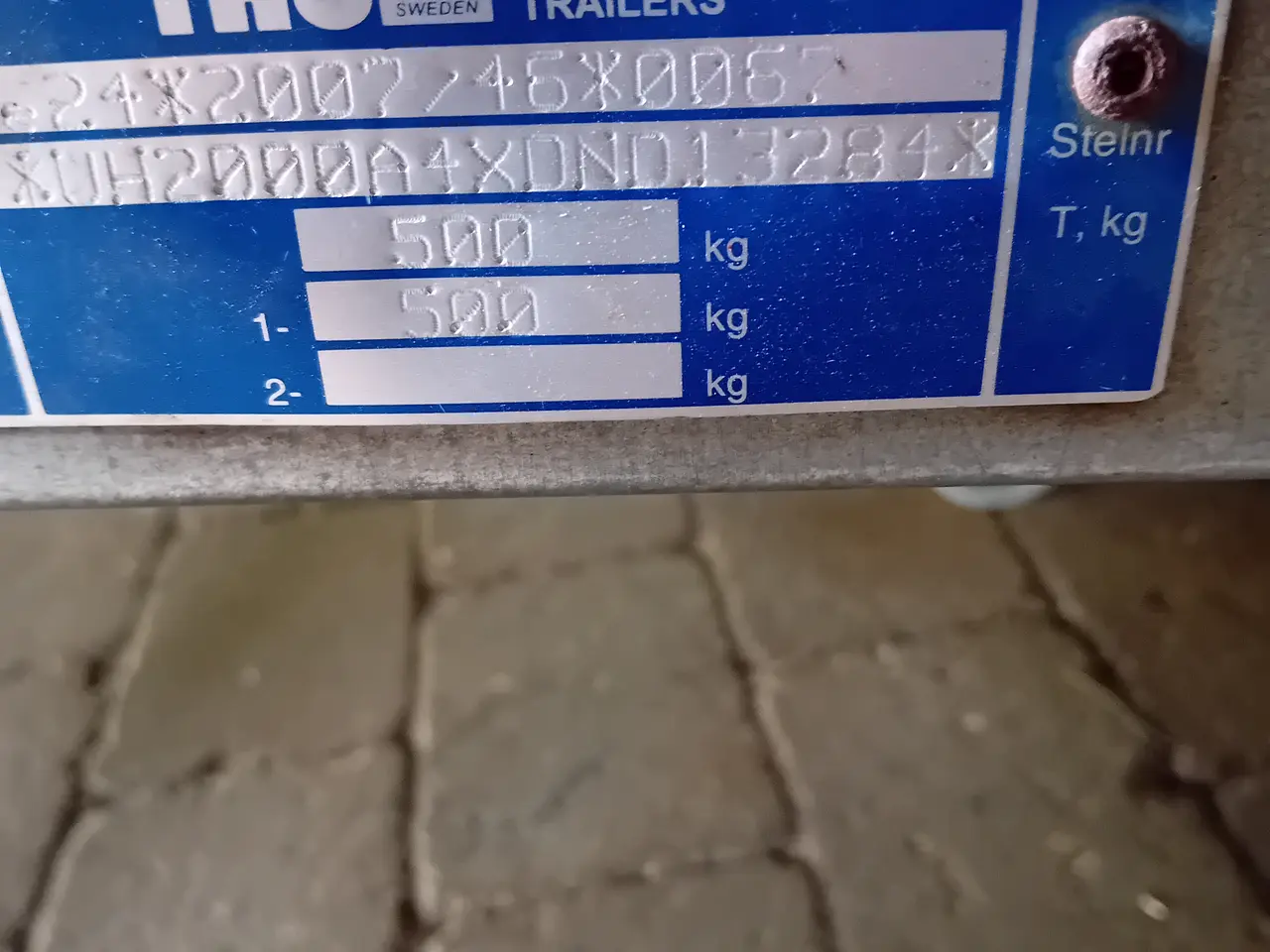 Billede 4 - Kasse til 5oo kg trailer