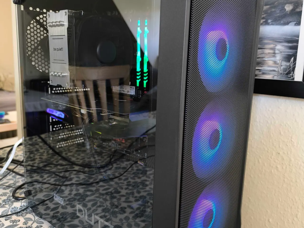 Billede 1 - Klargjort Gaming PC – RX 6600 / i5-9600K / 16GB