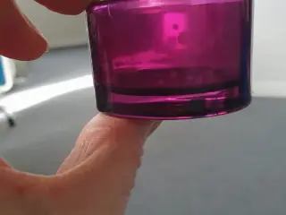 20 stk fyrfadsstager i glas