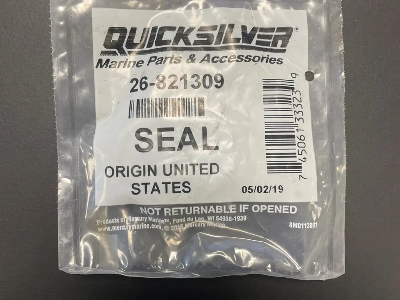 Billede 1 - Quicksilver Seal Mercury