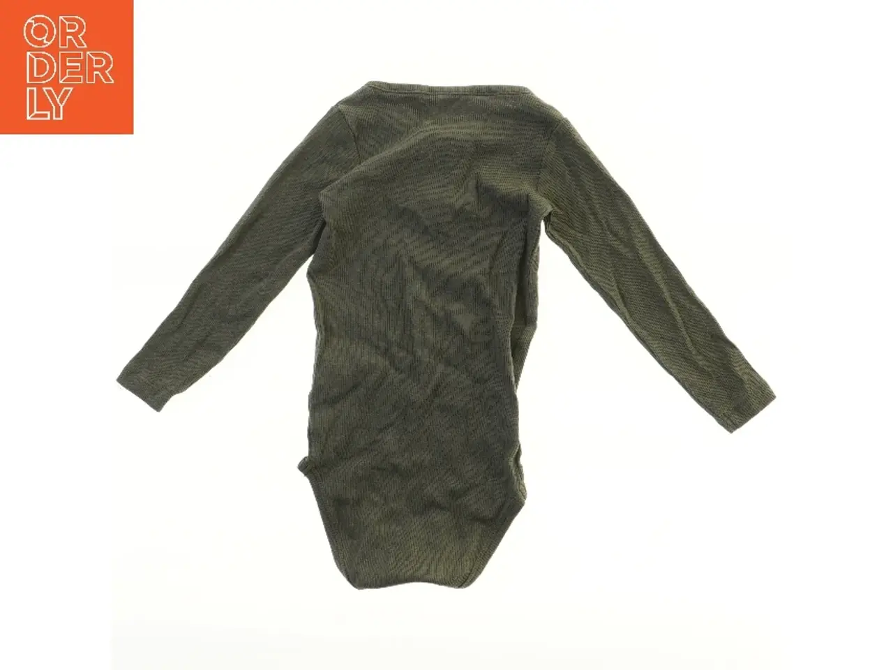 Billede 2 - Grøn langærmet bodystocking fra Name It (str. 92)