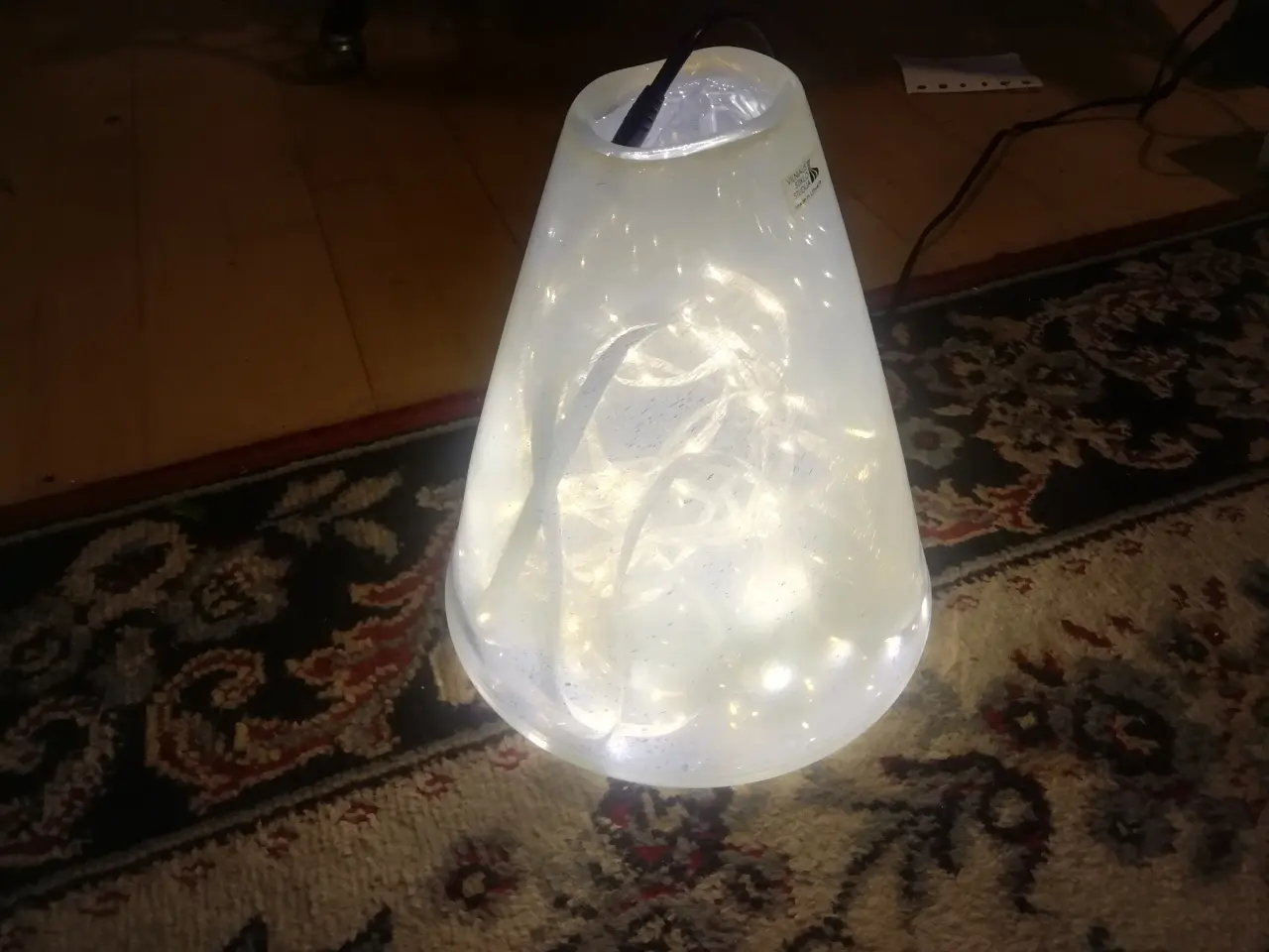 Billede 2 - Vilniaus Stiklo Studija Glas Kunst Vase
