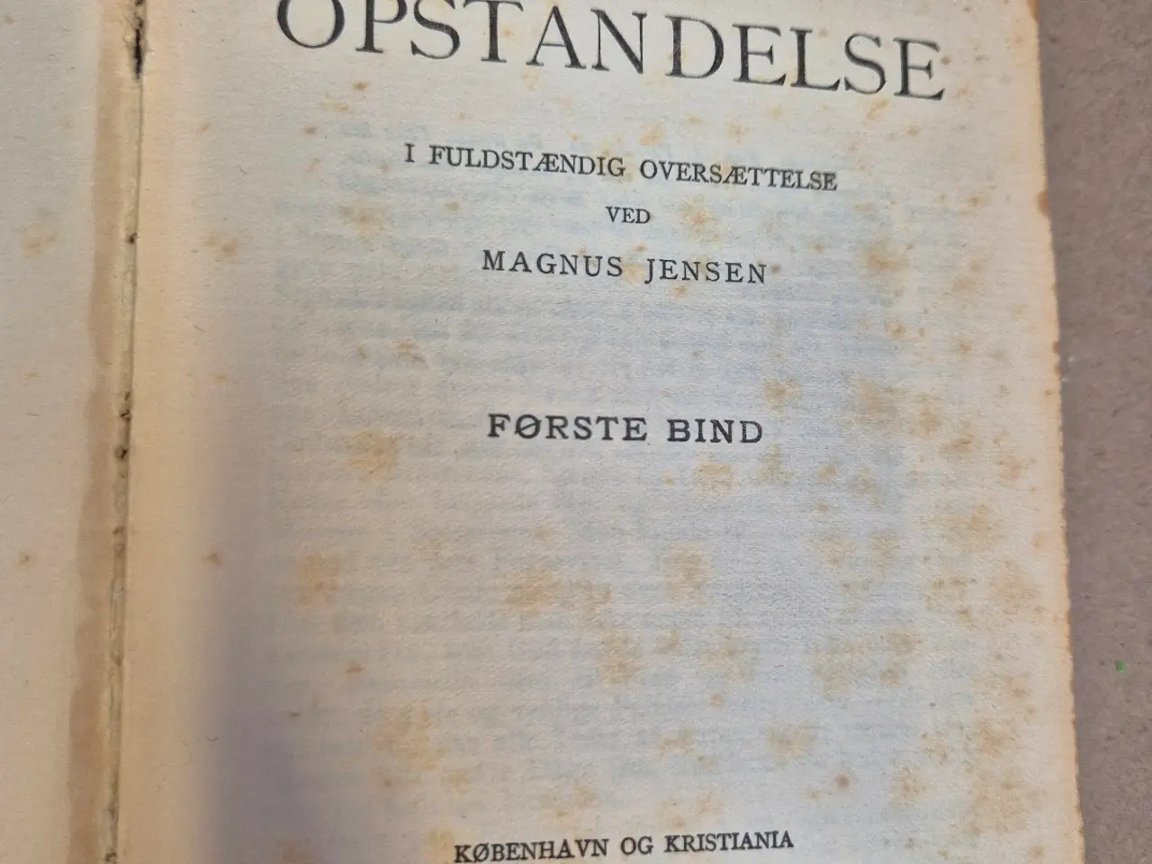 Billede 8 - Opstandelse – Leo Tolstoj – 2 bind – 1911