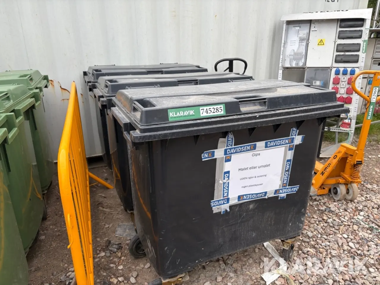 Billede 1 - Affaldscontainere med hjul 3 styk