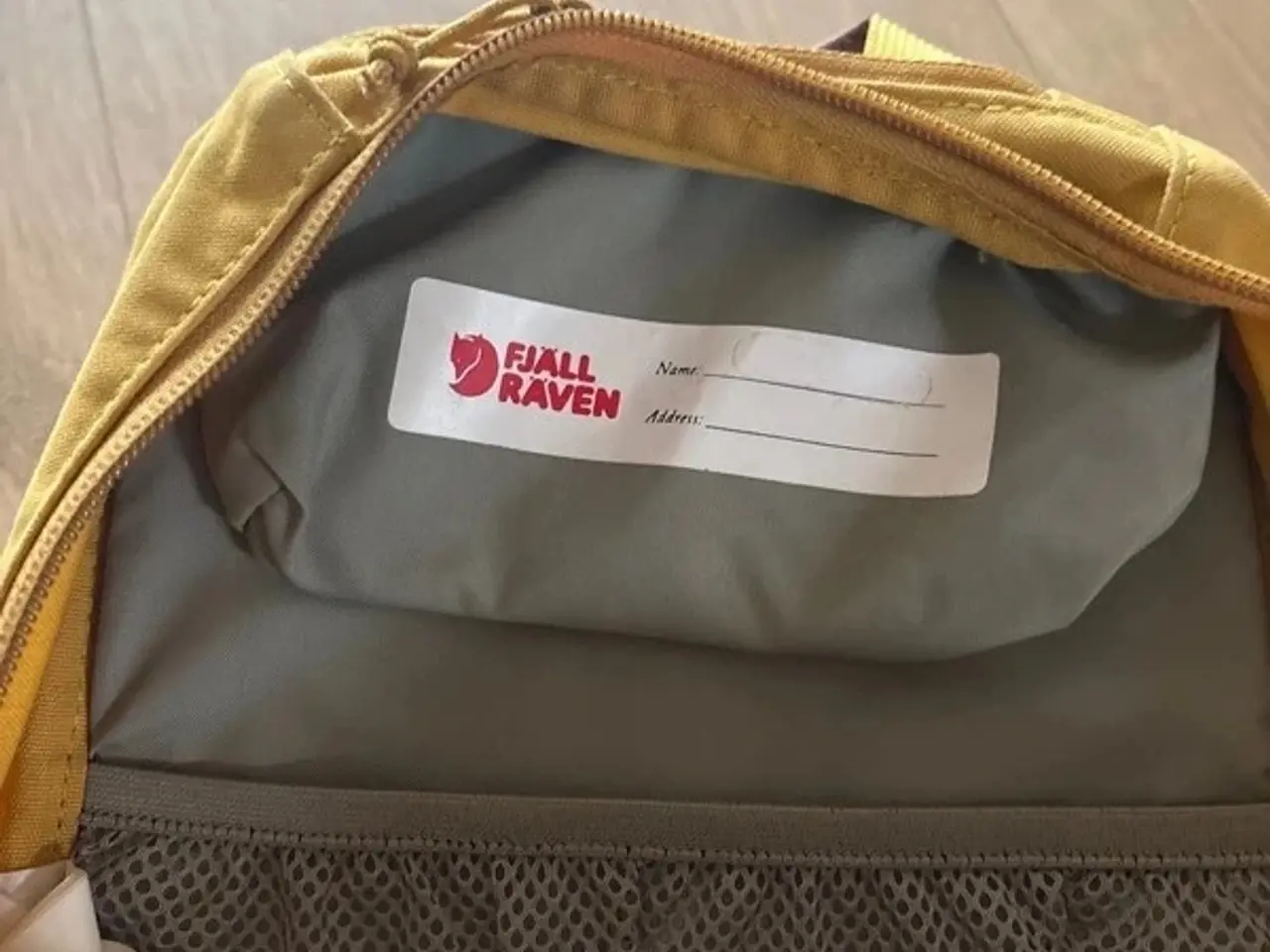 Billede 3 - Fjällräven rygsæk gul