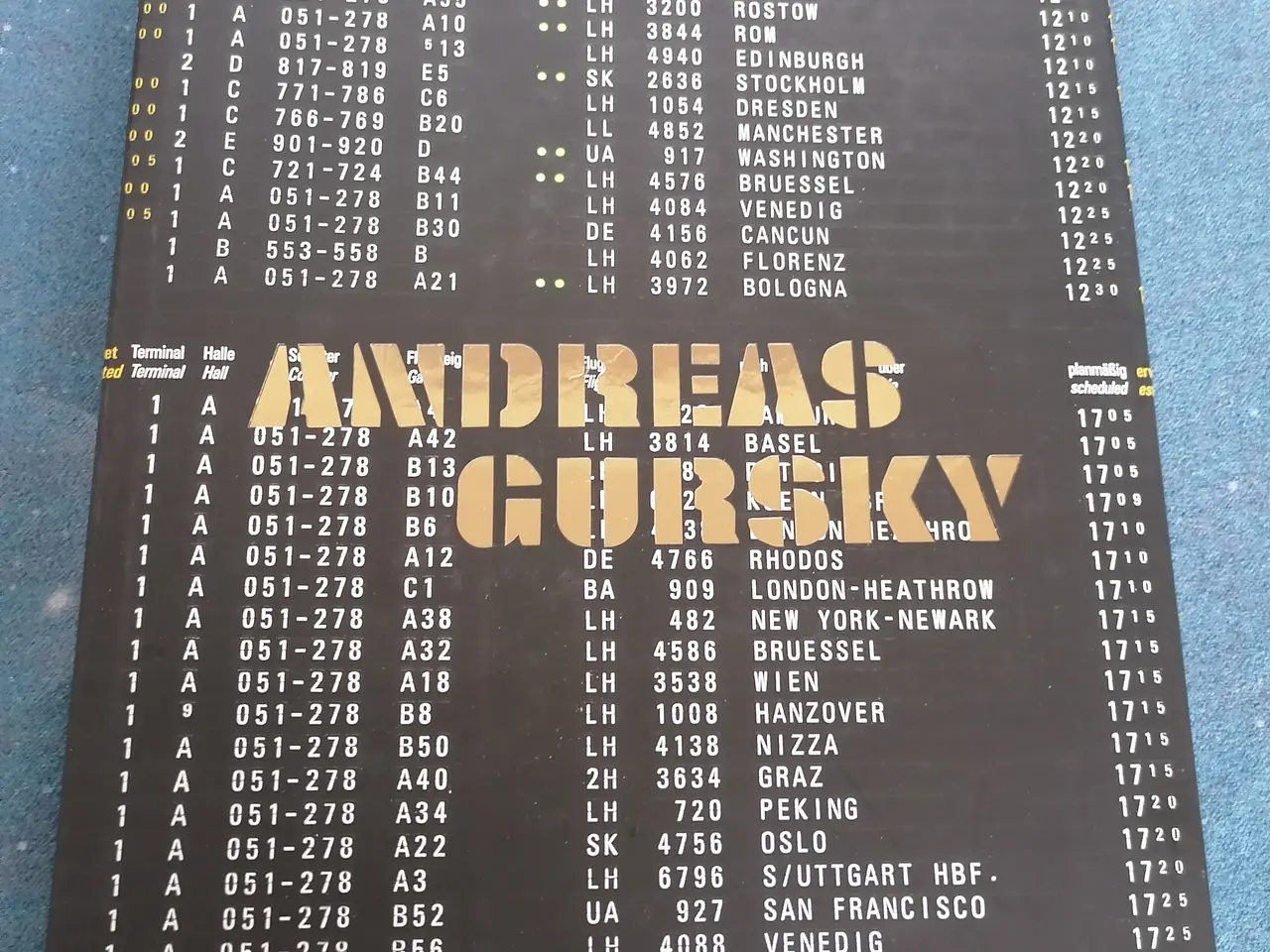 Billede 1 - Andreas Gursky Kunst Foto Bog