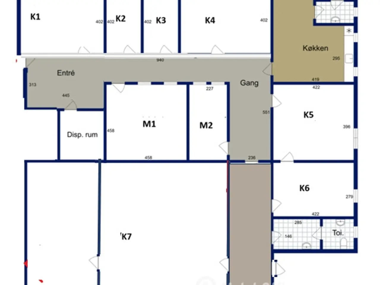 Billede 14 - Sammenlagt kontor med lagerfaciliteter