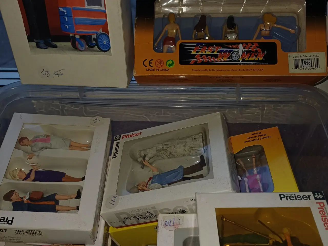Billede 3 - Preiser og Busch figurer