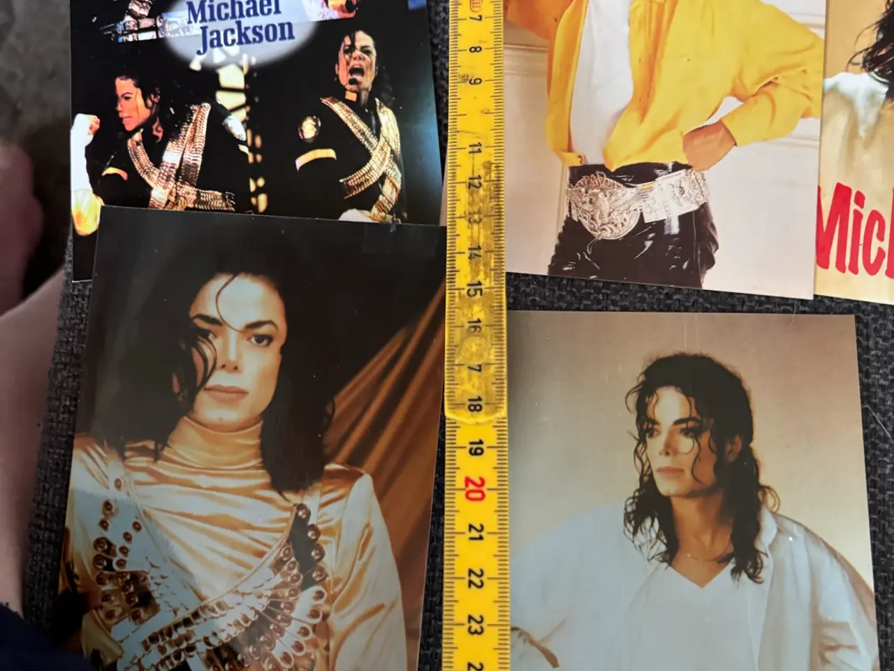 Billede 3 - Lot med 10 Michael Jackson kort og billeder sælges