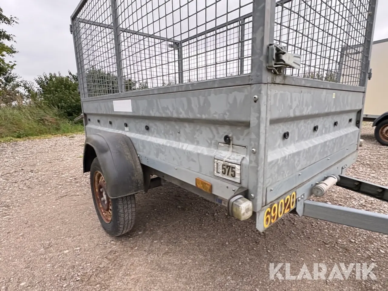 Billede 12 - Trailer Brenderup med net sider