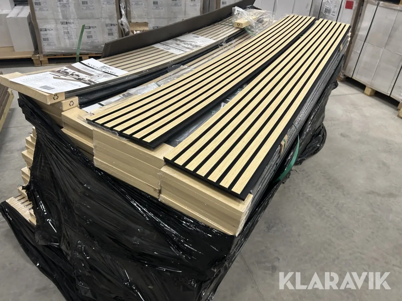 Billede 1 - Akustikpaneler Fibrotech Light Oak 40 styk