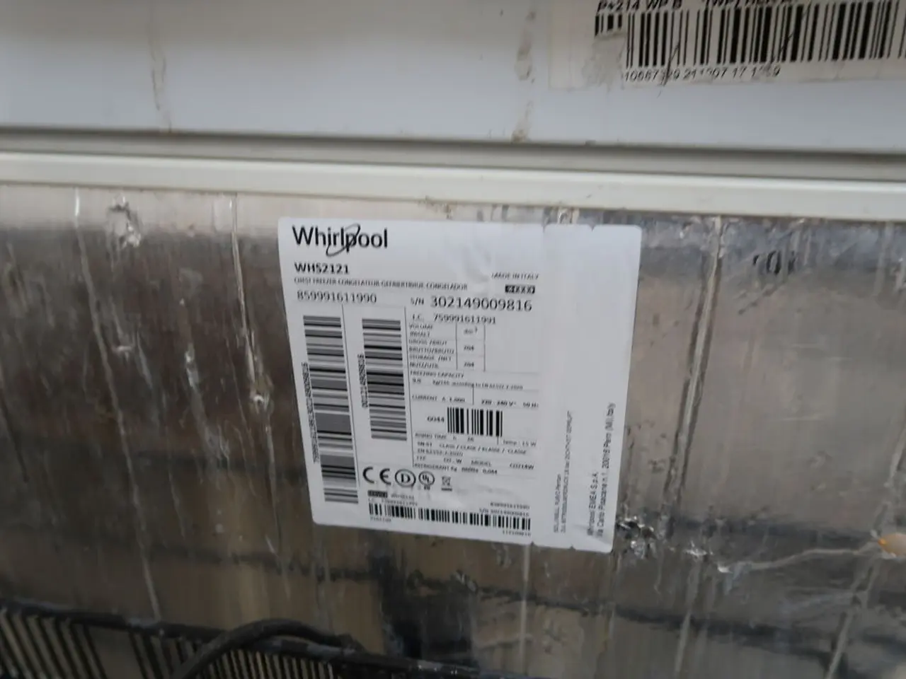 Billede 2 - Kummefryser WHIRLPOOL WHS2121 m.m.