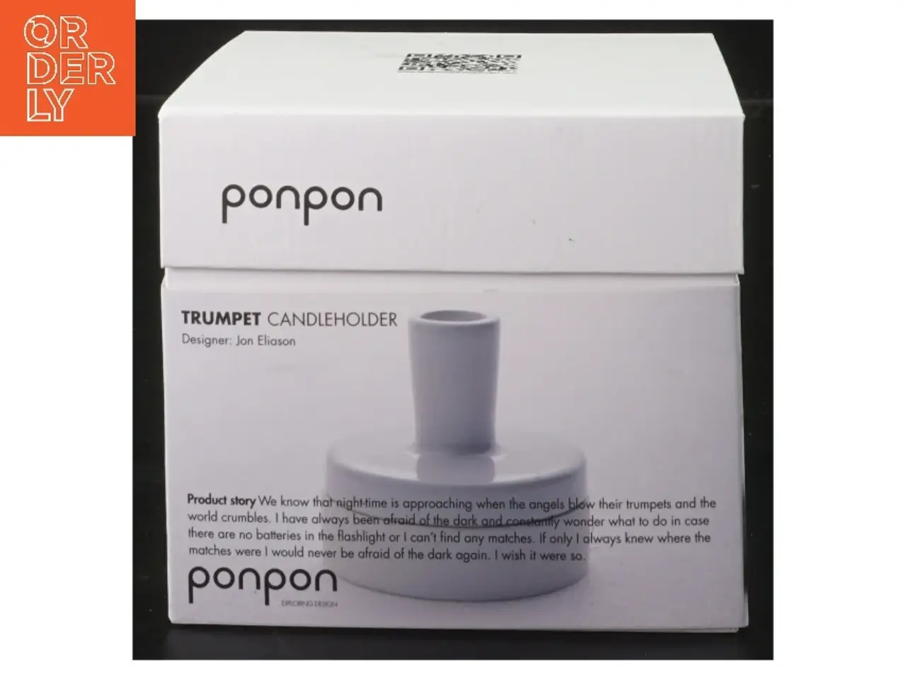 Billede 1 - Ponpon lysestage fra Ponpon (str. 10 cm)