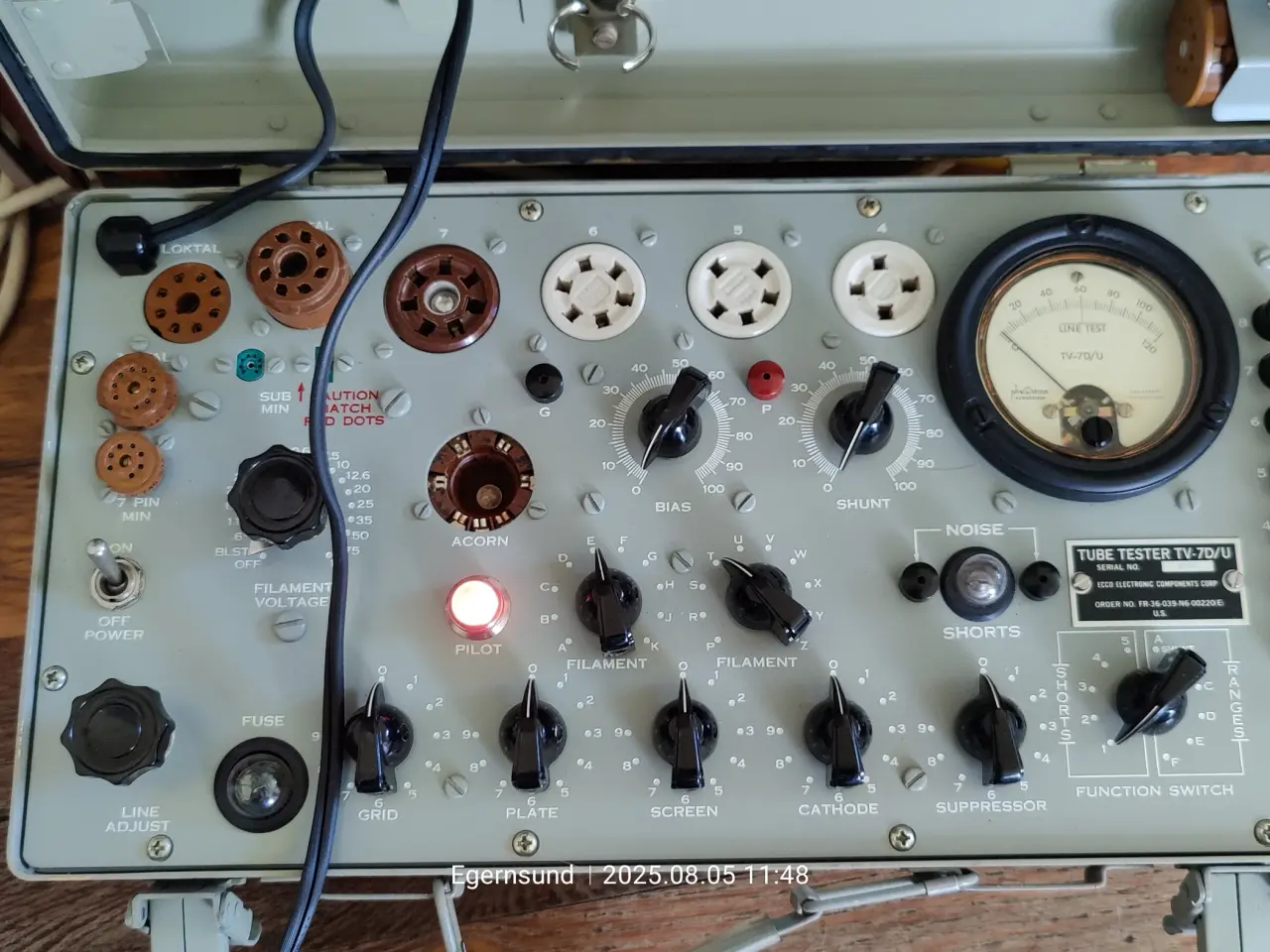 Billede 1 - TV-7D/U Rørtester 