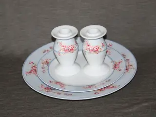 Firkløveren Laura Ashley Josephine lysestager