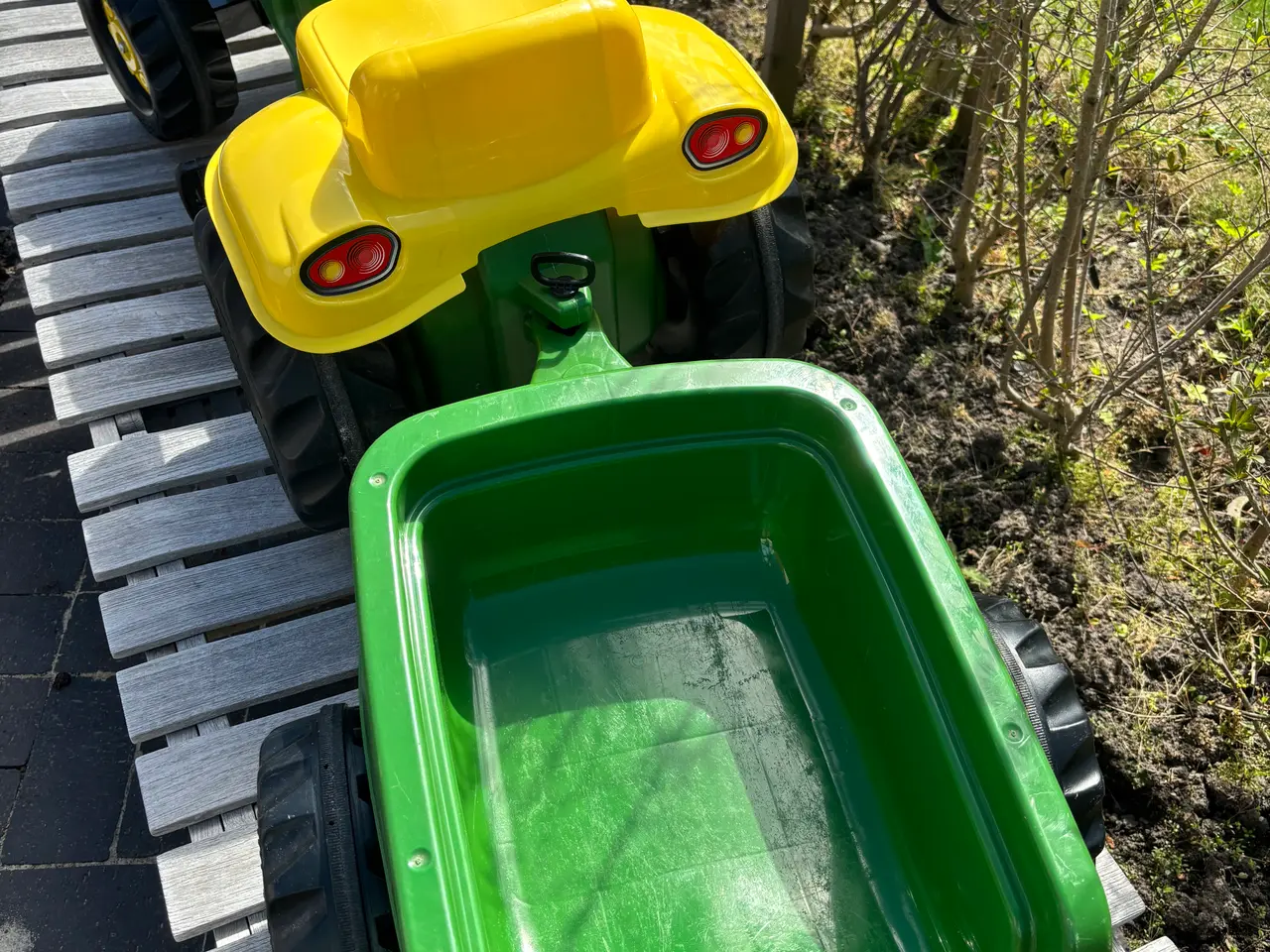 Billede 3 - John Deere traktor med anhænger