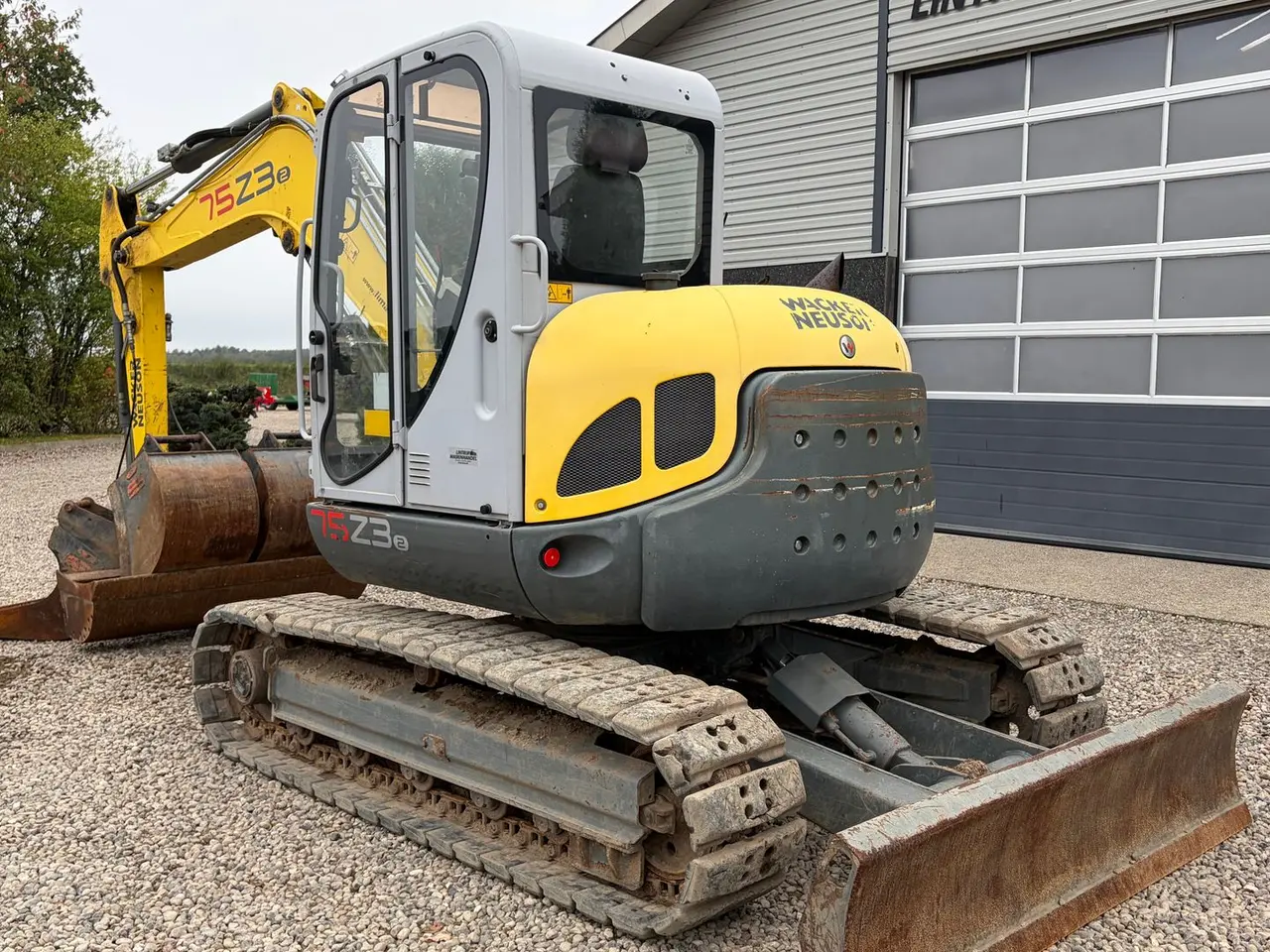 Billede 13 - Wacker Neuson 75z3 Med hurtigskifte og tilt samt 4 skovle