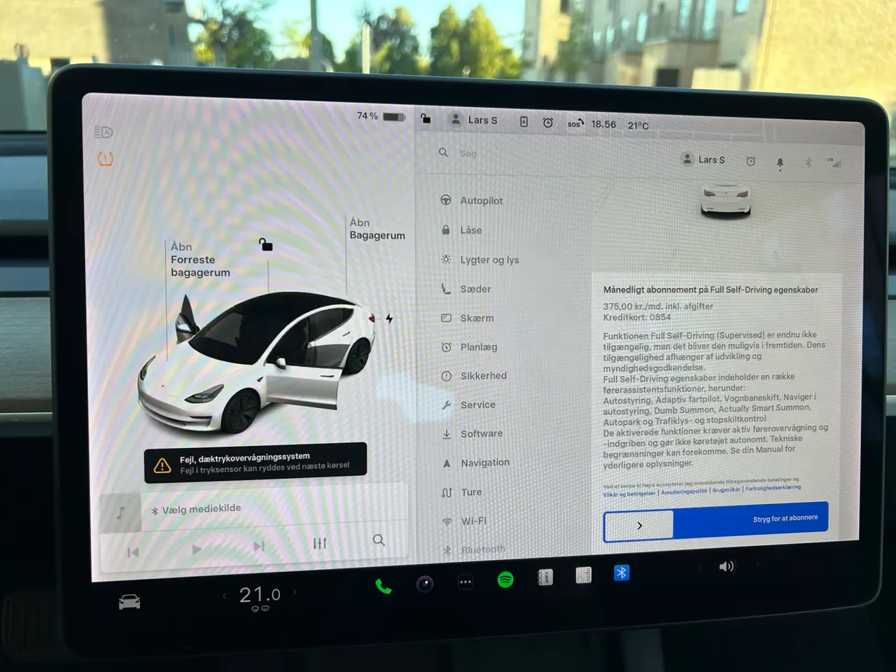 Billede 10 - Tesla Model 3  Standard Range+ RWD