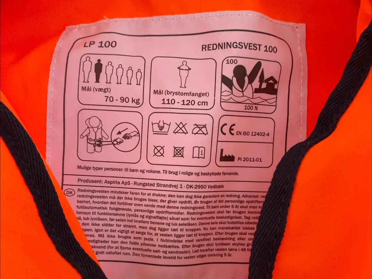 Billede 4 - Redningsvest til børn og voksne