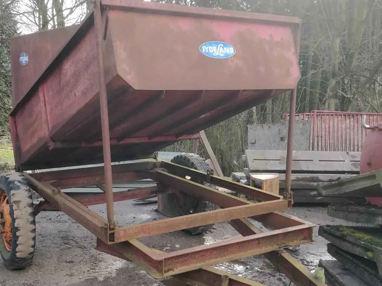 Billede 1 - tipvogn uden tipcylender