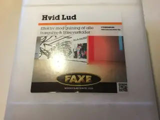 Faxe hvid lud til gulve og træoverflader