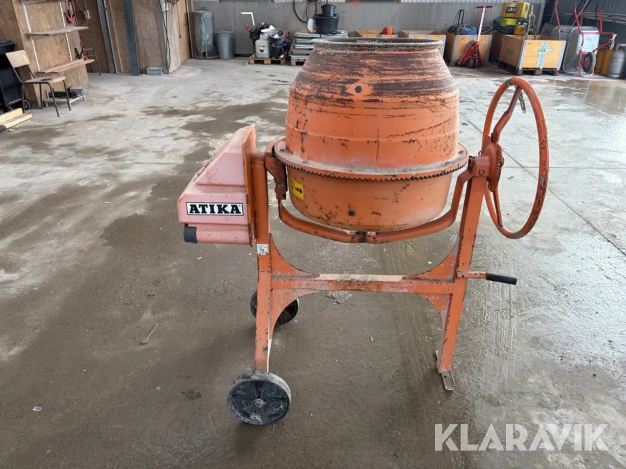 Billede 2 - Beton/Tvangsblander Atika 1 styk