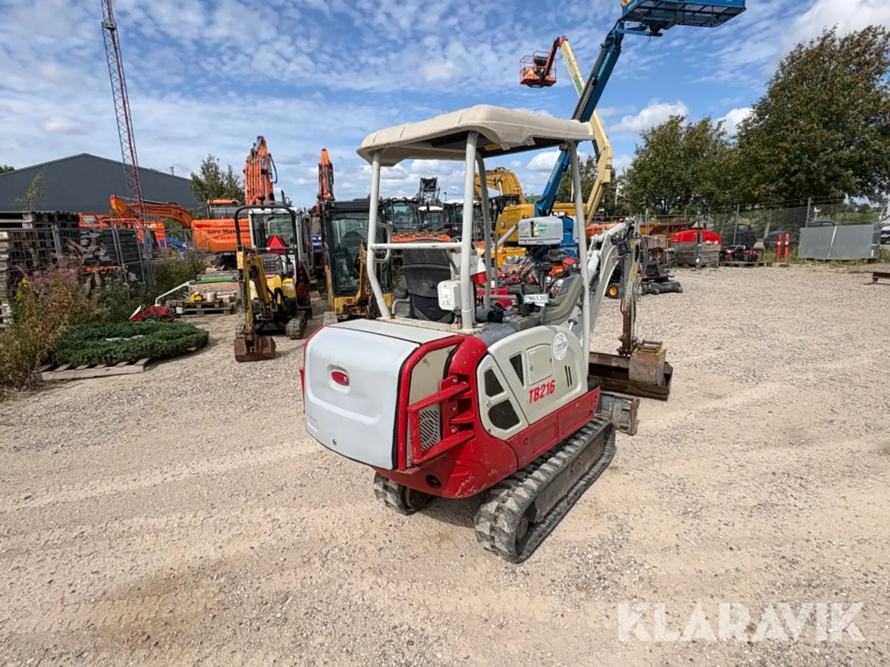 Billede 3 - Minigraver Takeuchi TB216 Hybrid
