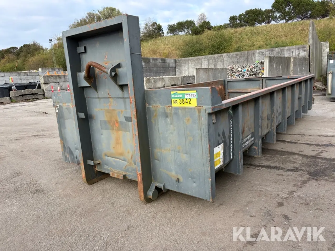 Billede 1 - Container 10 m³ med kroghejs