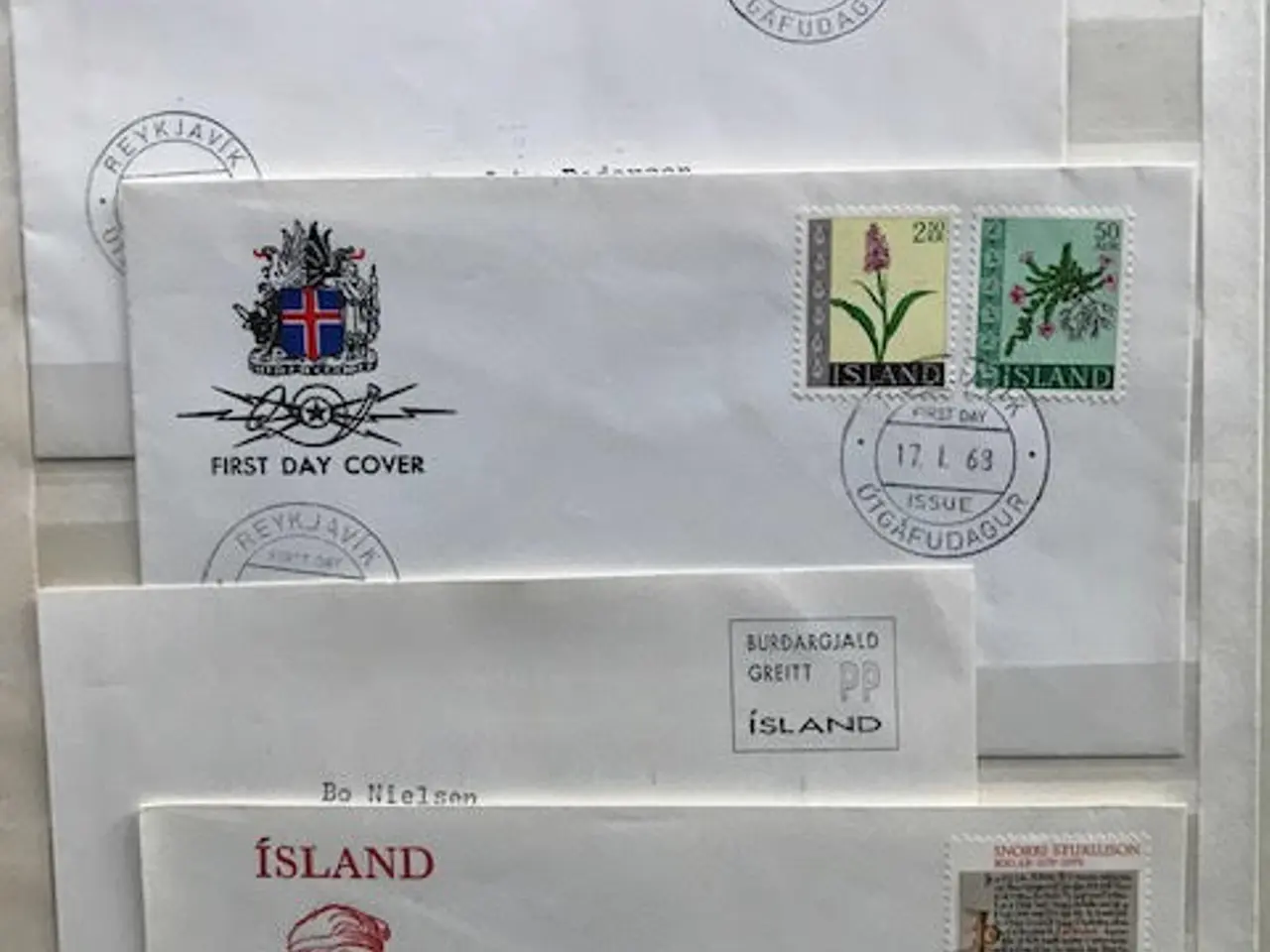 Billede 6 - ISLAND helsager, miniark og julemærker