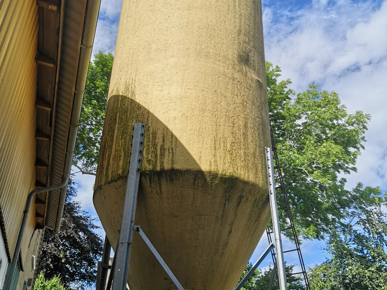 Billede 1 - Silo med snegl
