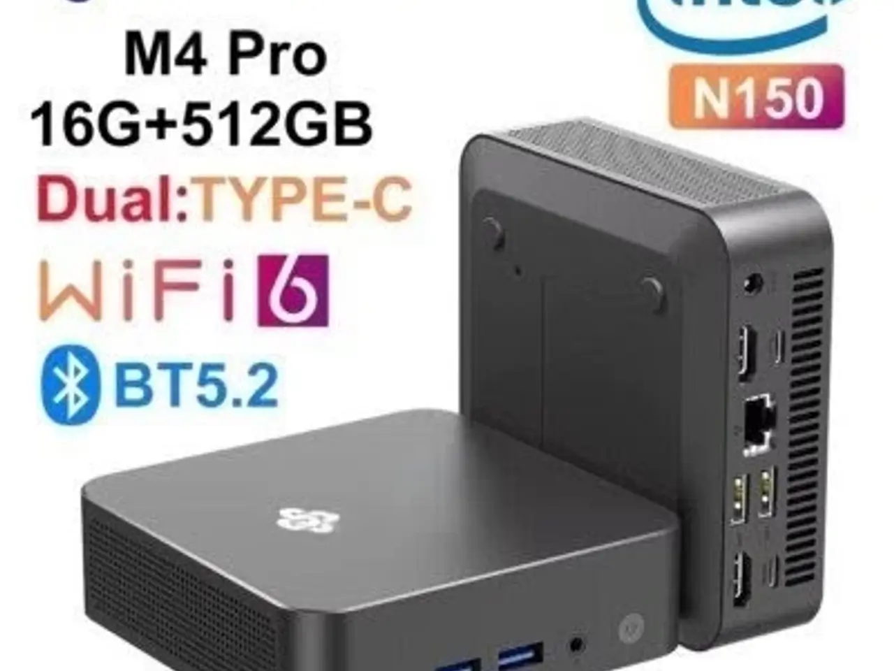 Billede 2 - Ny Mini PC. Windows 11 Pro. 2 års garanti.