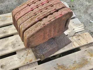 ABC 5X40 - Frontvægte / front weights 5 x 40 kg.