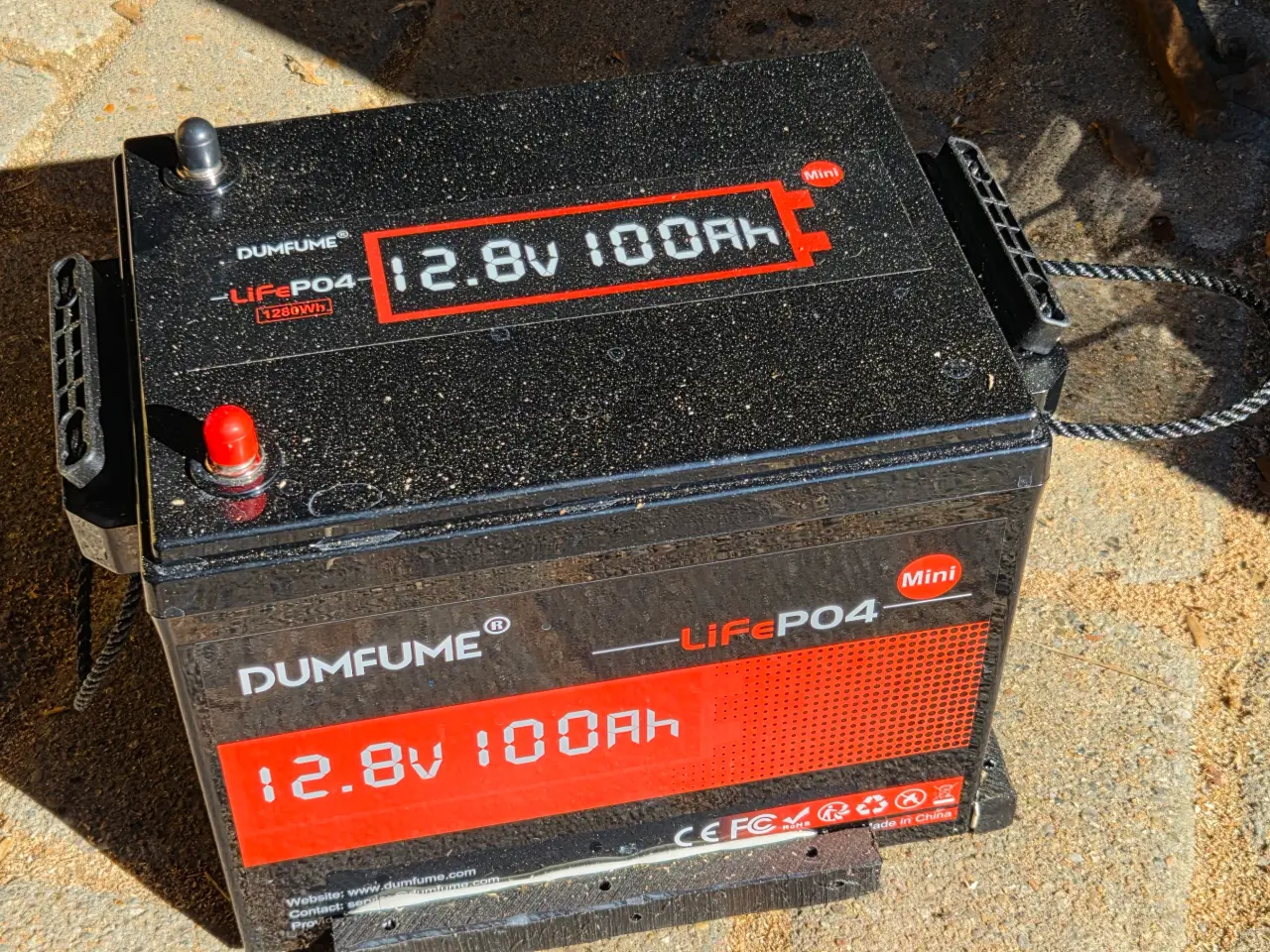 Billede 1 - 2 stk lithium batterier sælges.